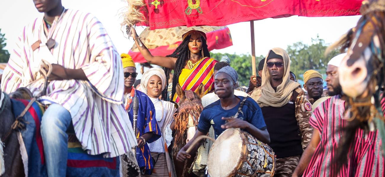 Ms. Kennedy S. Johnson in Ghana.