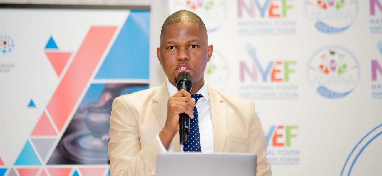 Christopher Seagateng is the co-founder and chairperson of BW JOBS 4 GRADUATES and the Deputy Secretary-General of the Pan-African Youth Union. 