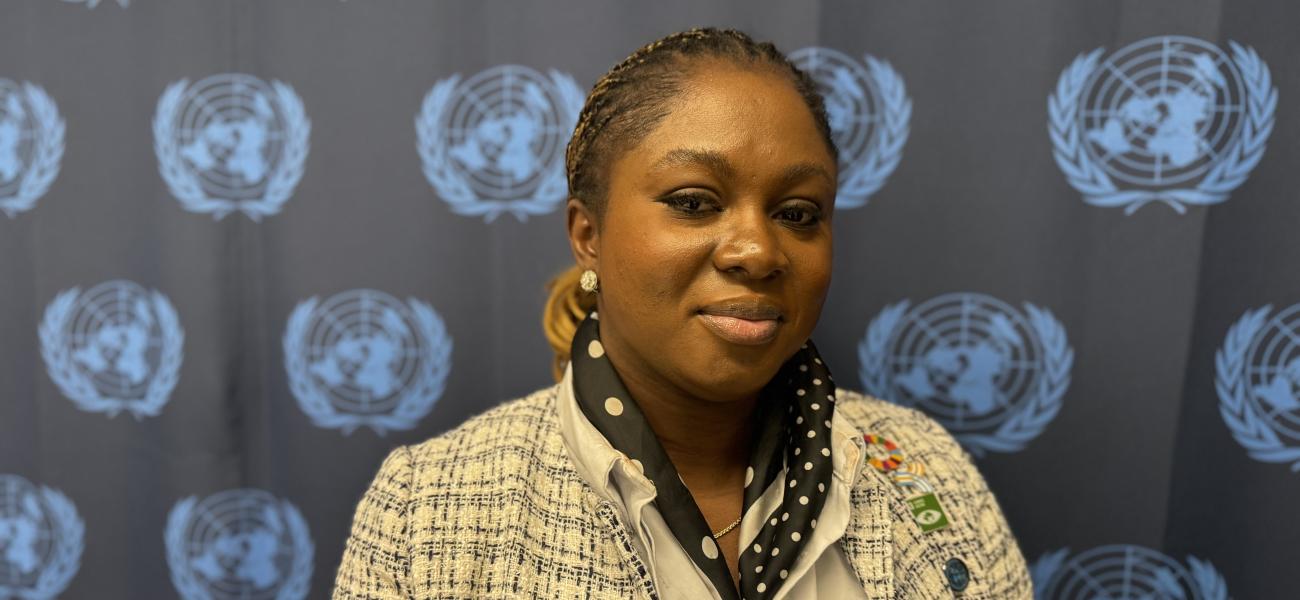 Ebaide Quincee Omiunu is one of the young African women attending the 69th Commission on the Status of Women (CSW) at the UN headquarters in New York. 