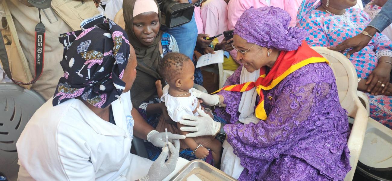 Mali pioneers novel hybrid vaccine delivery approach to combat malaria.