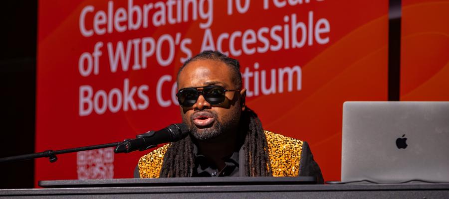 Singer/songwriter Cobhams Asuquo of Nigeria.