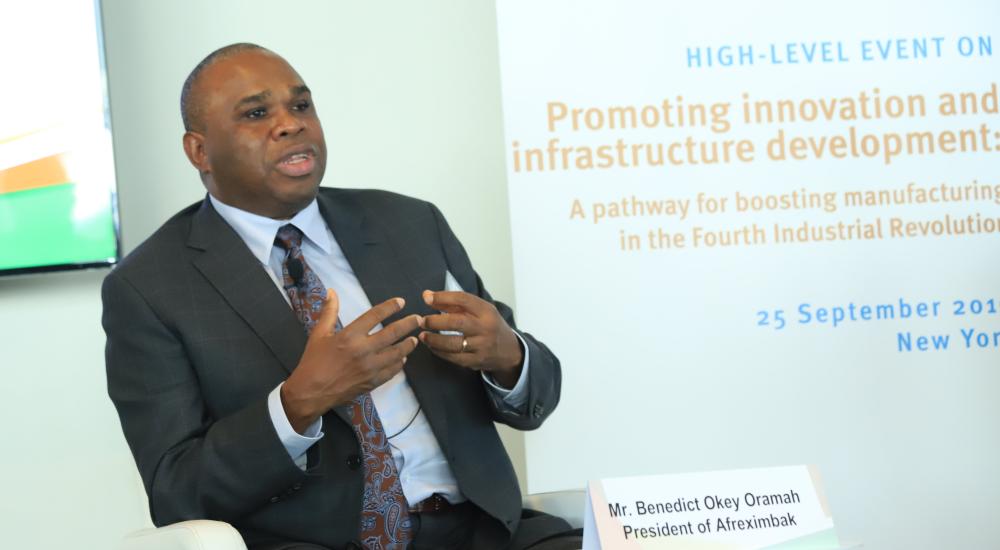 Benedict Okey Oramah, Rais wa Afreximbank na Mwenyekiti, Bodi ya Wadhamini ya hazina ya Kuwajibikia 