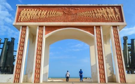 Door of no return in Ouidah, Benin.