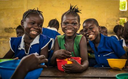 School meals provide essential safety nets for poor children and their families.