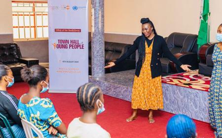 Victor Audu/Office of the Youth Envoy.