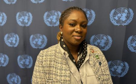 Ebaide Quincee Omiunu is one of the young African women attending the 69th Commission on the Status of Women (CSW) at the UN headquarters in New York. 