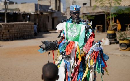 Modou Fall campaigns for a Senegal free of single use plastic.
