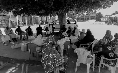 WAVE-Gambia organising social cohesion dialogues with victims in Jambur Village_ West Coast Region_ The Gambia_ 2020. ©WAVE-Gambia