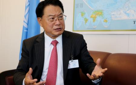 Li Yong, Director-General of the United Nations Industrial Development Organization (UNIDO). Photo: Africa Renewal/Eleni Mourdoukoutas