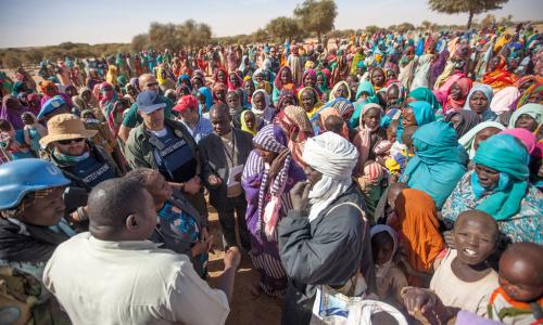 On 24 January 2016, officials from the UN-African Union Mission in Darfur (UNAMID) visited Anka and Umm Rai, North Darfur, and interacted with the displaced population who spoke about their concerns regarding the lack of food, shelter, water resources and