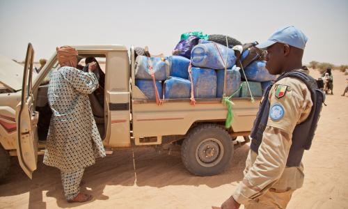 A checkpoint in Kidal, Mali. Photo: MINUSMA/Blagoje Grujic