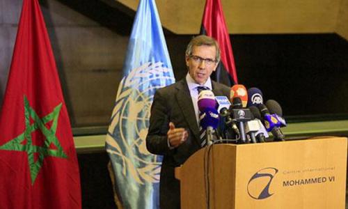 Special Representative and head of the UN Support Mission in Libya (UNSMIL) Bernardino León.
