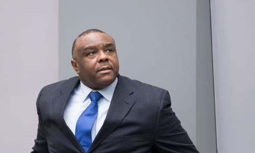 Former Congolese vice-president Jean-Pierre Bemba Gombo in the ICC courtroom during the delivery of his sentence on 21 June 2016. Photo: ICC-CPI
