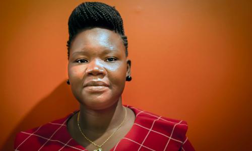 Evelyn Amony was abducted as a child by the Lord’s Resistance Army and forced to become one of Joseph Kony’s 27 wives. Photo: UN Radio/Laura Jarriel