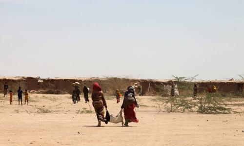 Des agriculteurs en Ethiopie: la Corne de l’Afrique est l’une des régions les plus durement touchées par El Niño. Photo: FAO/Tamiru Legesse