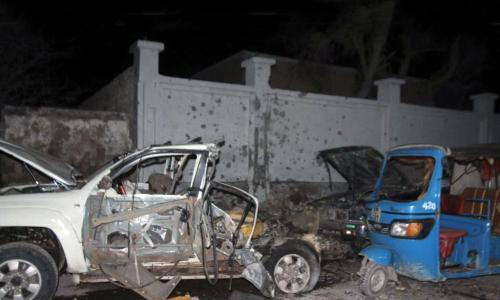 Violent extremists have carried out bombings in the Somali capital of Mogadishu on various occasions. Shown here is the aftermath of a car bomb attack on the city's Banadir Beach hotel on 25 August 2016. Photo: UN Somalia (file)