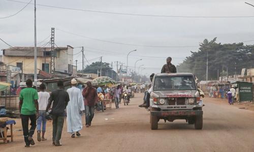 A street scene in Bangui, capital of the Central African Republic (CAR). Photo: MINUSCA