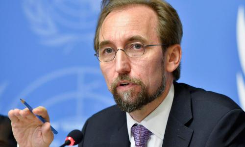 High Commissioner for Human Rights Zeid Ra'ad Al Hussein. UN Photo/Jean-Marc Ferré