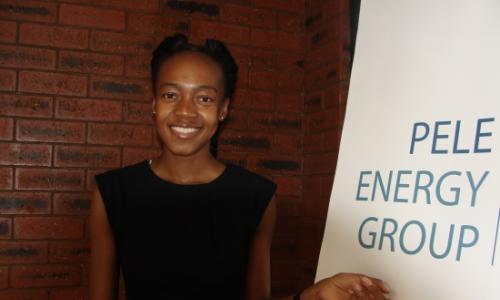 Fumani Mthembi, one of the founders of Pele Energy Group. Photo: Tsidi Bishop