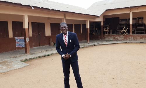 Sam Quansah, the 2021 ‘Overall Best Male Teacher’