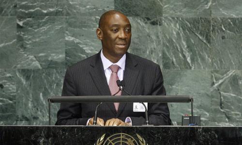 Foreign Minister Oldemiro Baloi of Mozambique