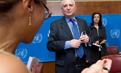 Le Représentant spécial du Secrétaire général des Nations Unies pour l’Afrique de l’Ouest, Saïd Djinnit. Photo ONU