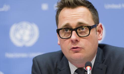 Paul Ladd, directeur de l'équipe de PNUD pour le Programme de développement post-2015 parle de 2015 l'année au cours de laquelle les pays conviendront d'un nouveau Programme de développement et trouveront un accord mondial sur le changement climatiqu