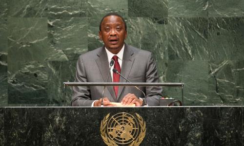 Ebola crisis highlights need for strong resourceful states, Kenyan leader tells UN assembly