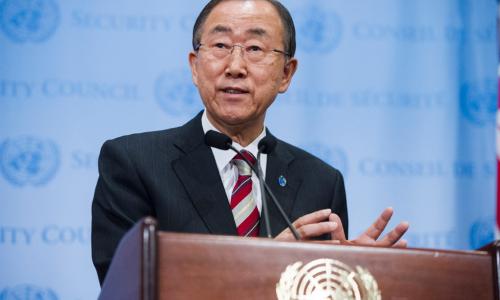 Secretary-General Ban Ki-moon. UN Photo/Amanda Voisard (file)
