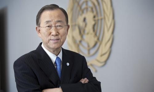 UN Secretary General Ban Ki-moon