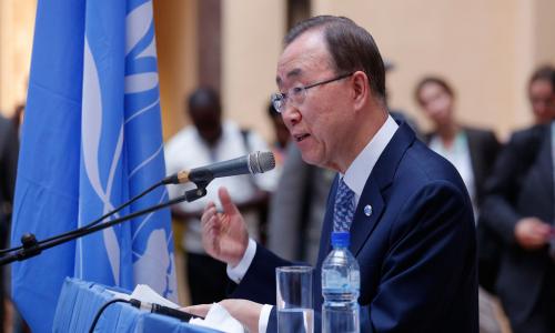 Secretary-General Ban Ki-moon. UN Photo/Evan Schneider