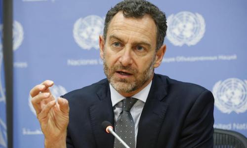 Regional Humanitarian Coordinator for the Sahel Toby Lanzer. UN Photo/Evan Schneider