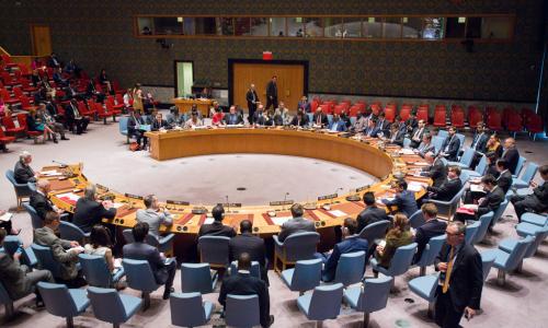 Réunion du Conseil de sécurité de l’ONU sur la situation en République centrafricaine, le 8 juillet 2016. Photo : ONU / Manuel Elias