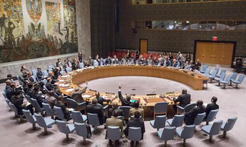 Le Conseil de sécurité de l’ONU a adopté une résolution autorisant le déploiement d’une force de protection régionale de 4000 soldats au sein de la MINUSS. Photo ONU/Manuel Elias