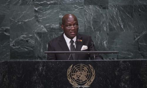 José Mário Vaz, President of the Republic of Guinea-Bissau, addresses the general debate of the General Assembly’s seventy-first session.