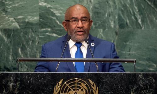 Azali Assoumani, President of the Union of the Comoros, the general debate of the General Assembly’s seventy-first session.