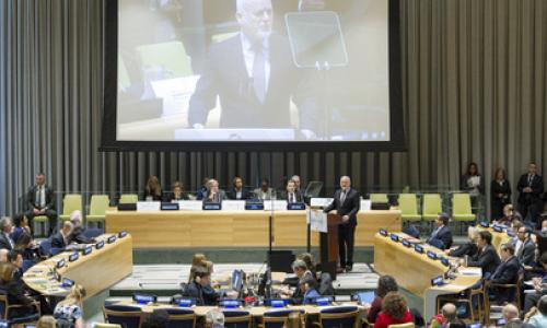 General Assembly Discusses Climate Change, Sustainable Development Agenda. UN Photo/Rick Bajornas
