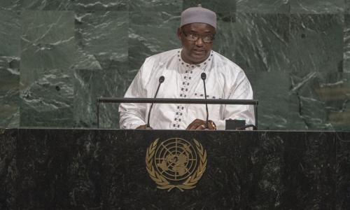 H.E. Mr. Adama Barrow, President