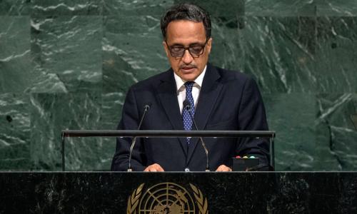 President Mohamed Ould Abdel Aziz of the Islamic Republic of Mauritania addresses the General Assembly’s annual general debate. UN Photo/Cia Pak