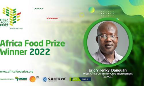 Dr Danquah, Africa Food Prize Winner 2022