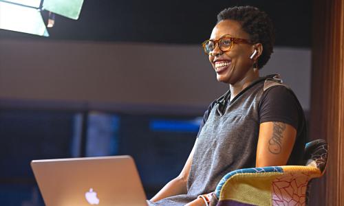 Africa Podfest co-director Melissa Mbugua co-hosts the festival live from Baraza Media Lab in ...