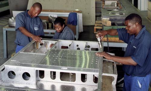A factory in South Africa. AMO/ Graeme Williams