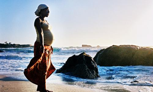 An expectant mother. Photo: AMO/ Nikki Rixon