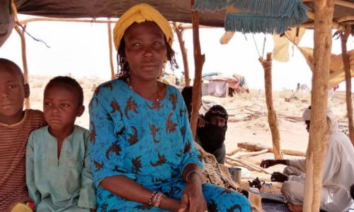 Malian refugees seek shelter in Télemsès, Niger, after violence has escalated in the Sahel region.