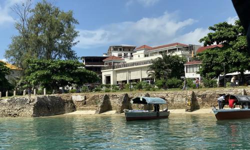 Mtazamo wa maeneo ya forodhani visiwani Zanzibar.