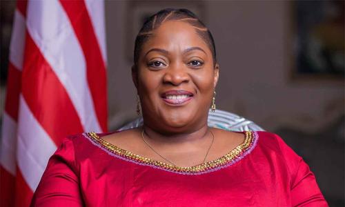 Jewel Taylor, Vice President of Liberia.