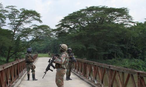 Peacekeepers in Beni territory, North Kivu, Democratic Repbulic of the Congo. Photo Credits: UN Photo/Kevin Jordan MONUSCO