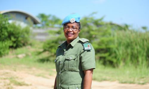 Chief Inspector Doreen Malambo, serving in the UN Mission in South Sudan (UNMISS) has been selected