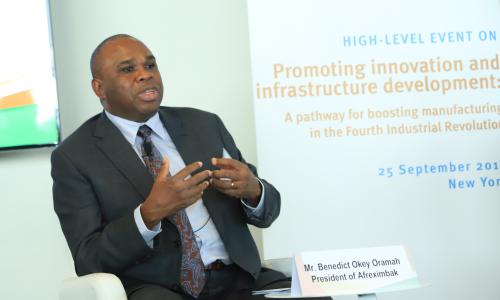 Benedict Okey Oramah, President of Afreximbank and Chairman, Board of Trustees of the African Union