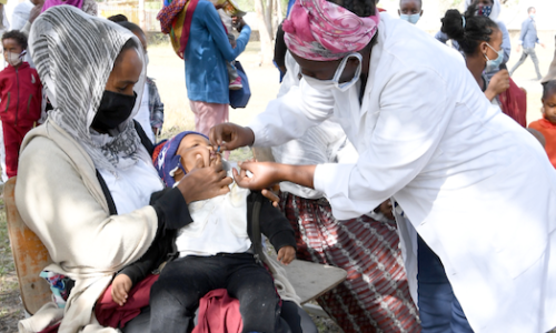 Women are encouraged to visit healthcare facilities during pregnancy and delivery.